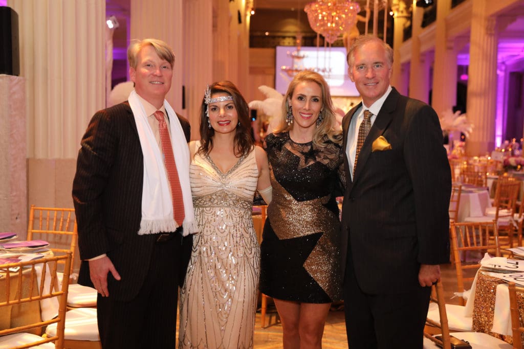 Houston’s Best Chefs, Dancers and a Girl on a Swing Bring Back the Roaring ’20s: This is a Big Spender’s Dinner