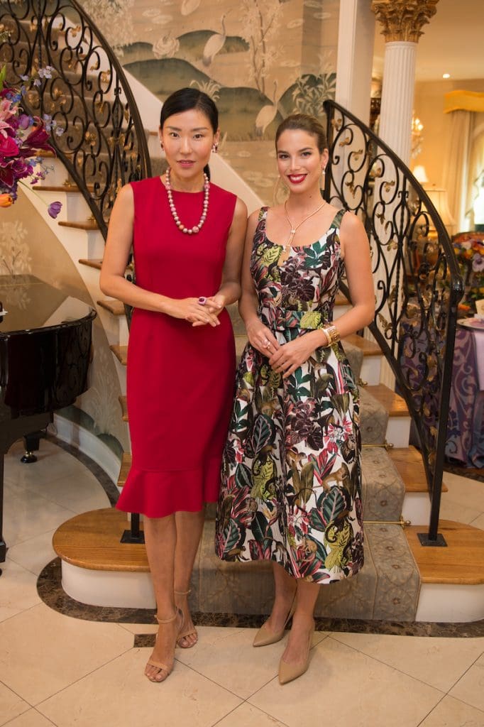 Houston Symphony garden luncheon at Rini and Edward Ziegler home