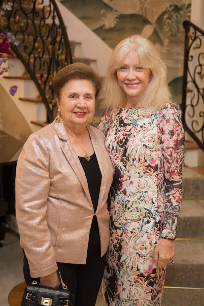 Houston Symphony luncheon at Rini Ziegler home