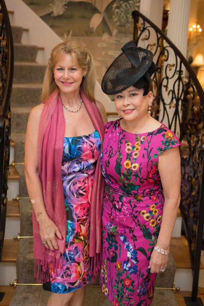 Houston Symphony garden luncheon at Rini and Edward Ziegler home