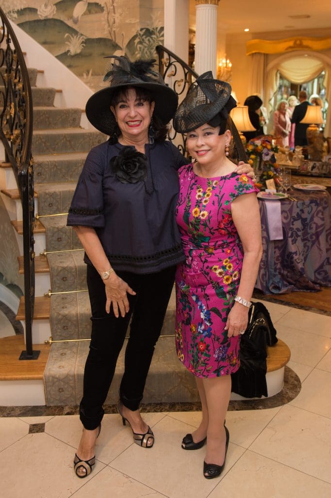 Houston Symphony garden luncheon at Rini and Edward Ziegler home