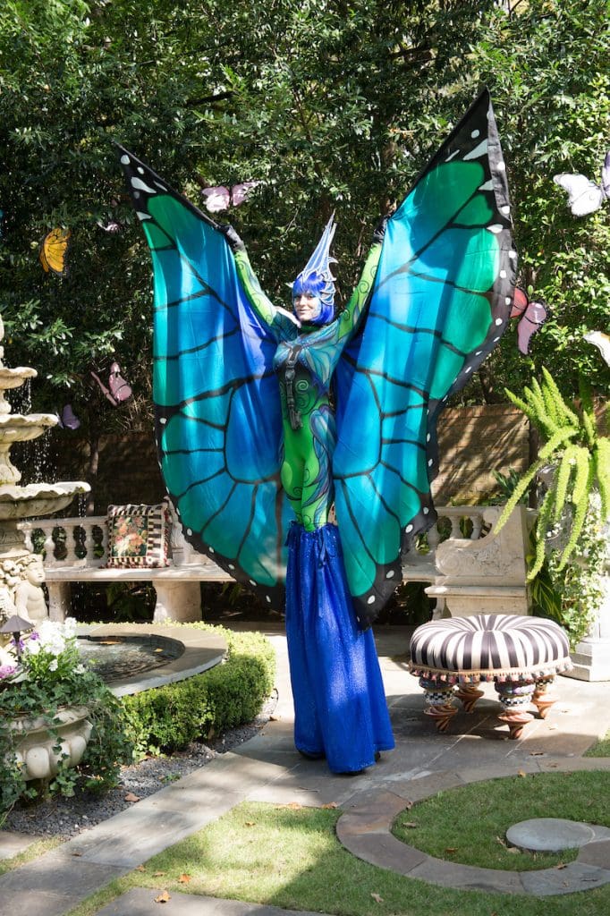 Houston Symphony garden luncheon at Rini and Edward Ziegler home
