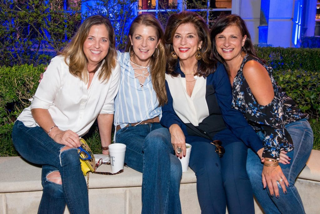The True Blue Gala benefitting the Houston Police Foundation was held at the home of Tilman & Paige Fertitta. Several members of the Houston Rockets made a surprise appearance.