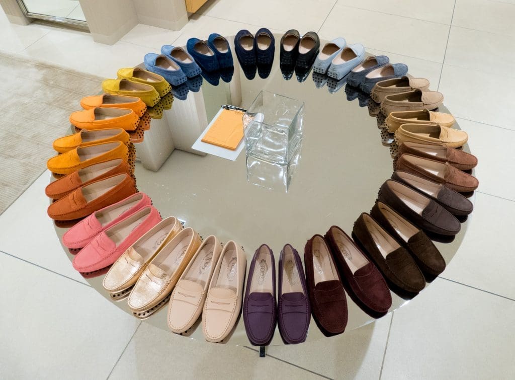 Colorful Tod's shoes