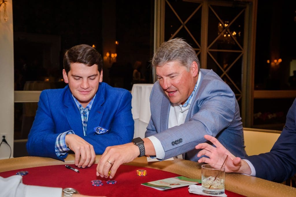 Arms Wide Adoption Services poker tourney at River Oaks Country Club