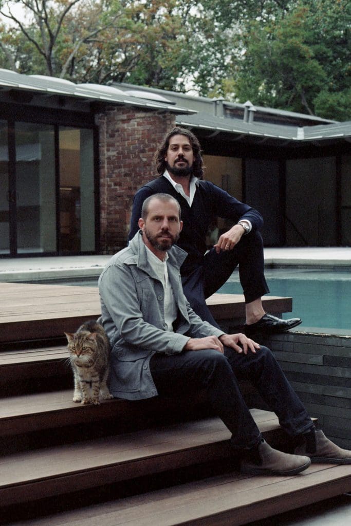 Architect Joshua Nimmo and designer Brant McFarlain. 