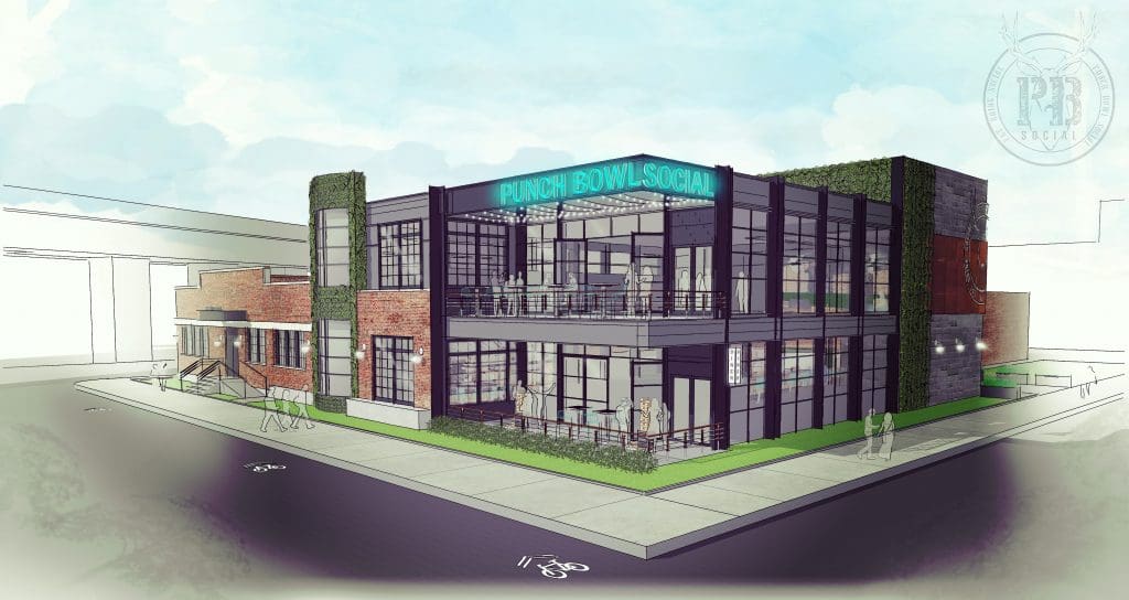 Punch Bowl Social will open at 2600 Main St. 