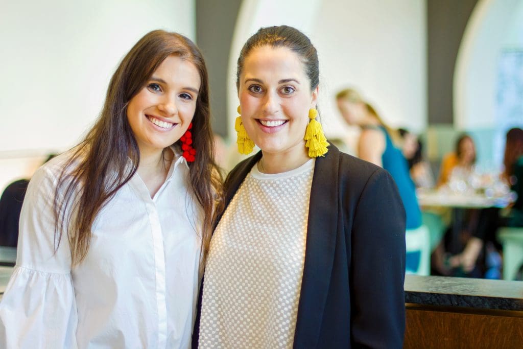 Carrie Colbert, Elle Hogan, Babi Ahluwalia at Hotel Alessandra luncheon