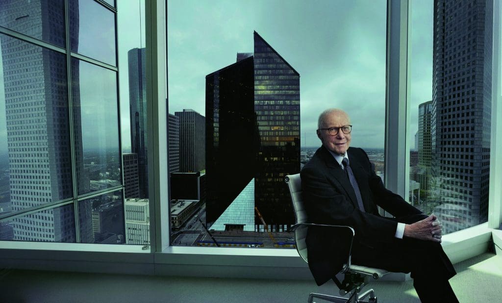 Gerald Hines by annie Leibovitz