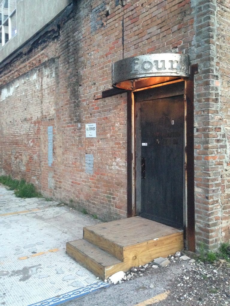 Barringer is tucked away on a quiet part of Main and has a purposefully nondescript exterior. 