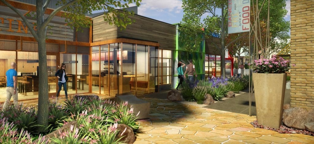 Developers of The Hill are going against the grain and creating an "un-mall" atmosphere. 