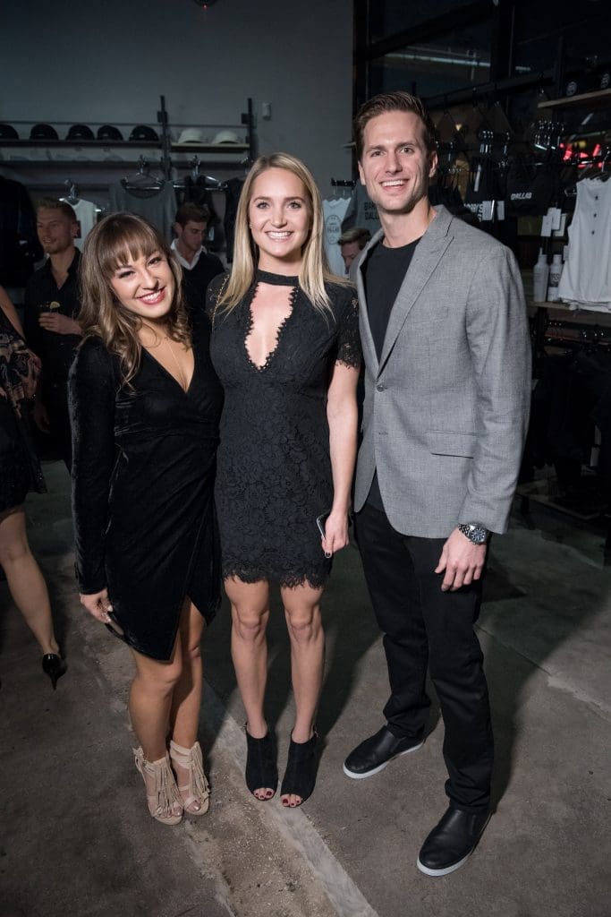 Jennifer Saltiel, Nicole Lander, Trent Monckton