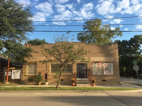 Emily Sloan's Mystic Lyon art space is situated in the heart of the Fifth Ward and serves its community.