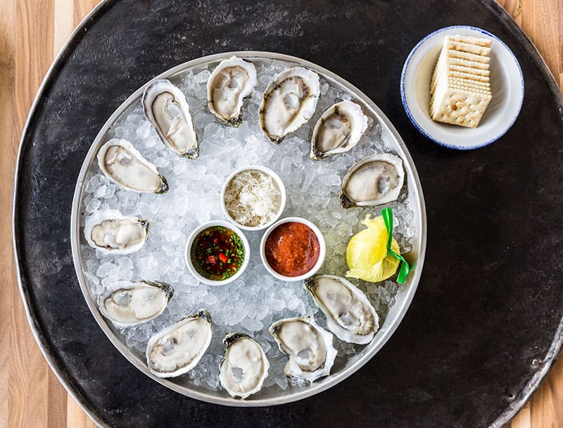 Star Fish offers up oysters many different ways: your oysters hot-smoked, wood-grilled or even BBQ pan-fried.