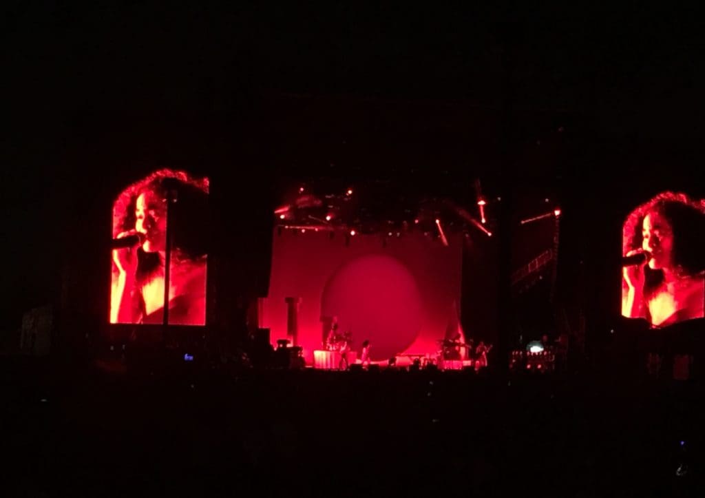 Fans at Day for Night were crying out for Solange after her absence on Friday. 