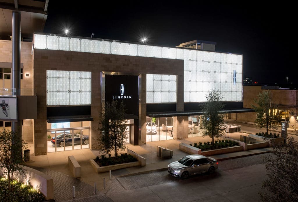 Lincoln Experience Center  at The Star in Frisco brings luxury rides to the Dallas Cowboys world headquarters.