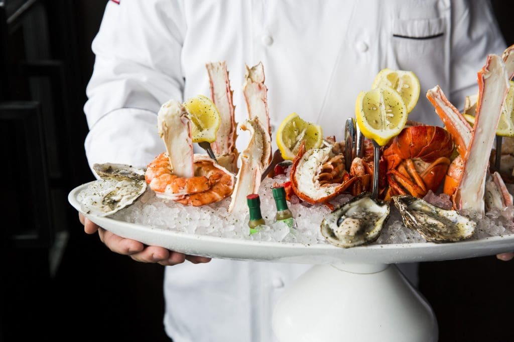 Steak 48 has an extensive seafood menu in addition to steak. 