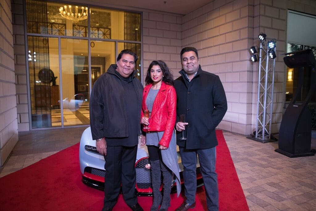 Pran Shree, Cassie Ganesh, and Mayur Shree
