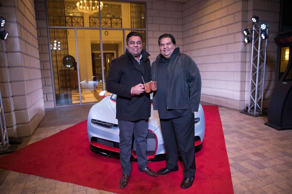 Mayur Shree and his father Pran Shree