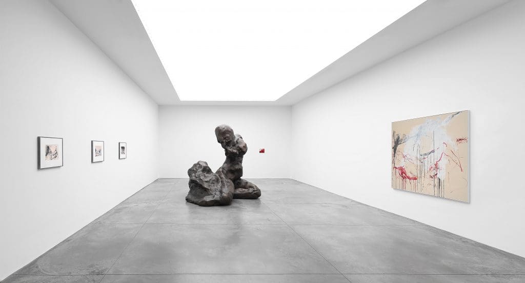 Installation views, "The Memory of your Touch," Xavier Hufkens, Brussels, 2017 © Tracey Emin (Courtesy Allard Bovenburg)