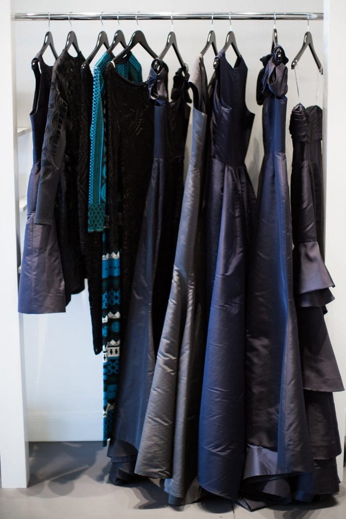 The racks at Atrium Ready to Wear