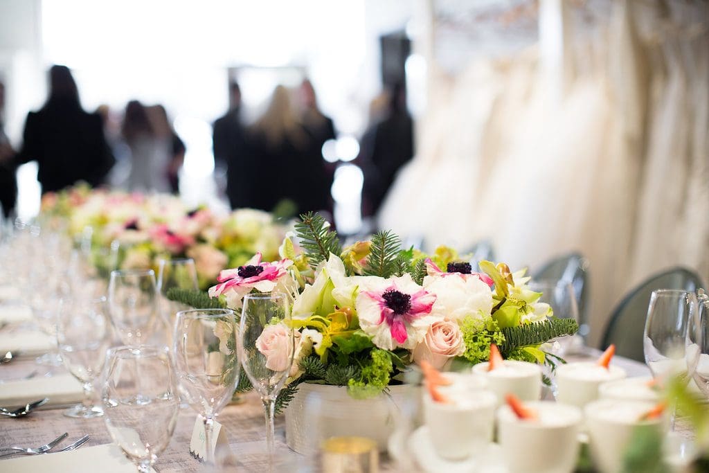 Detail of the table settings by Taylor DeMartino