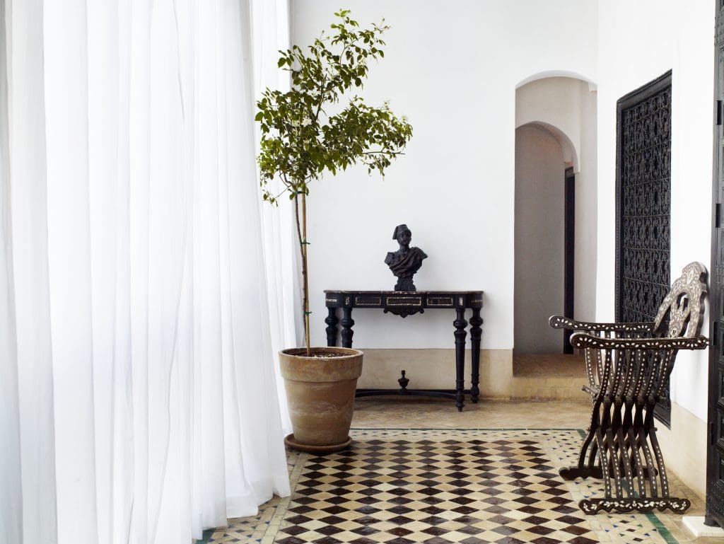 A breezy scene inside the Zagora Suite