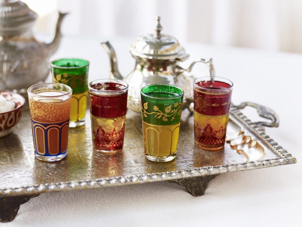 Traditional Moroccan tea
