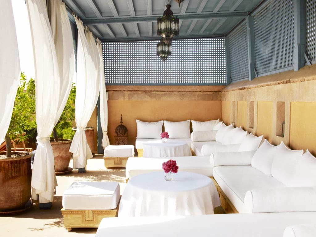 An ideal rendezvous point for cocktails 
