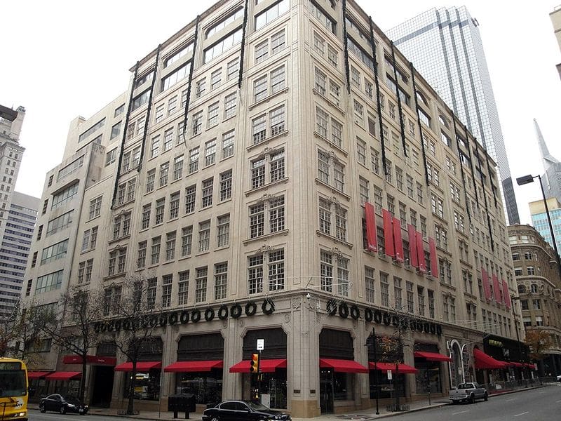 Neiman Marcus flagship store in Downtown Dallas