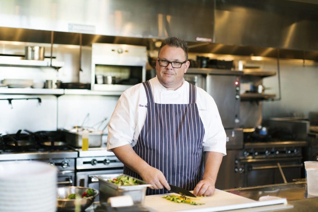 Chef Chris Shepherd's Southern Smoke Foundation is benefiting from Adam Sinn's donation.