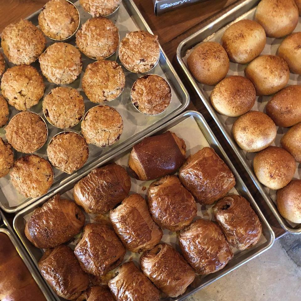 Starting Saturday, you can look forward to Saturday Morning Bake Sales like this one. 