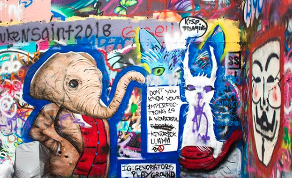 Extensive photodocumentation will preserve HOPE's artwork. 
--@lexie_davis_photography