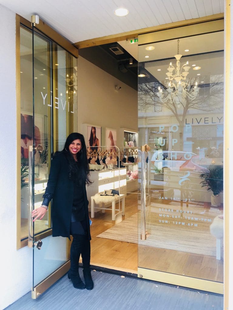 Founder Michelle Cordeiro Grant at the Dallas pop-up