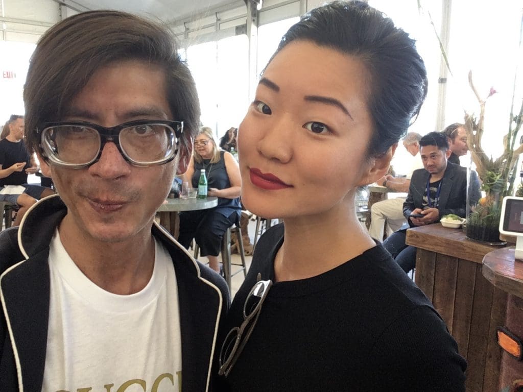 Billy Fong making the scene at last year's Art Basel Miami.