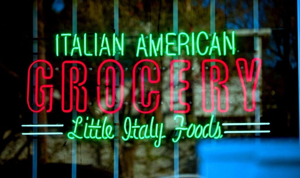 Louie Comella opens Italian American Grocery Co. tomorrow, come rain, shine, or sleet. 