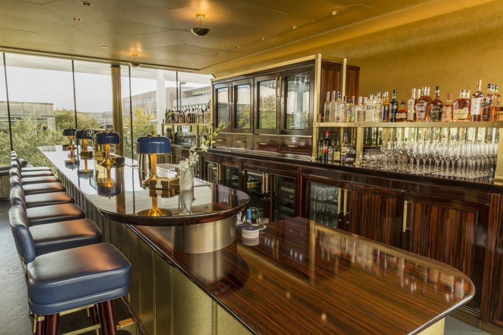 The lounge at Bullion