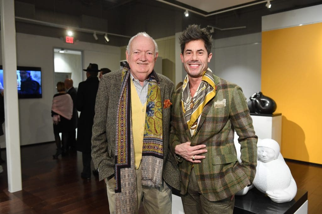 Art of the World Gallery opening for Jorge Jimenez Deredia