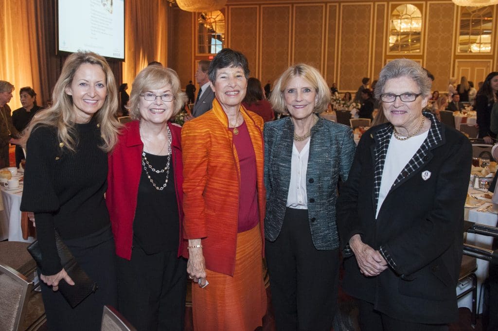 Lynn McBee, Gail Madden, Lyda Hill, Connie O'Neill, Peggy Allison