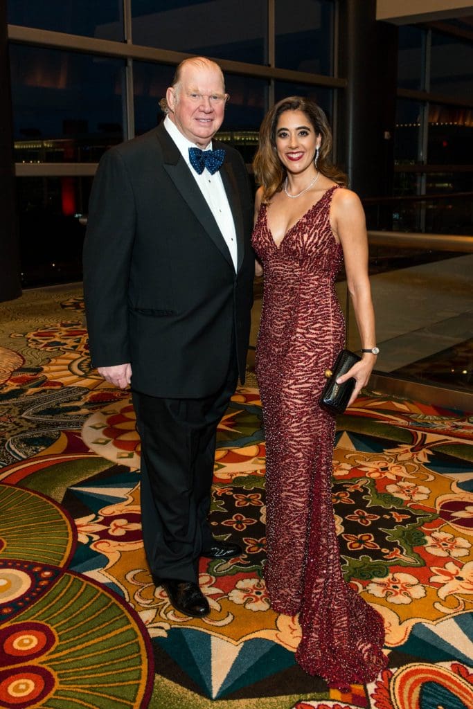 Paul & Kristina Somerville at the 2018 Women of Distinction Winter Ball. (Photo by Michelle Watson)