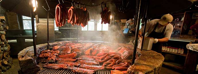 The Roberts' barbecue roots go all the way back to Thurman's great-grandmother Bettie. 