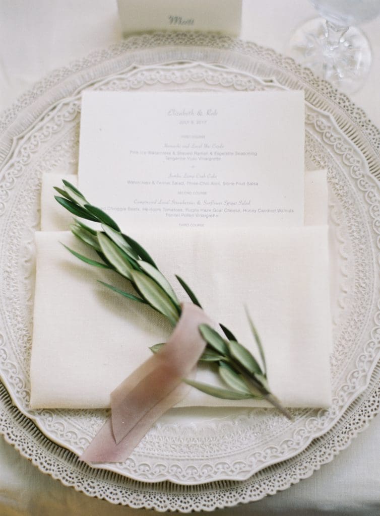 Elizabeth Esfahani/Robert Willey wedding at San Ysidro Ranch (Photo by Kurt Boomer Photography)