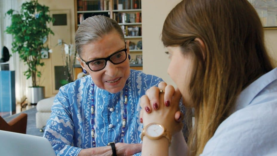 Is that Ruth Bader Ginsburg or the Notorious RBG?