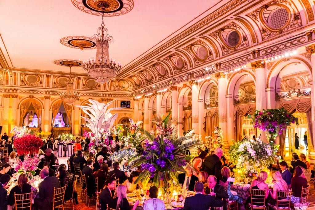 New York’s Famed Orchid Dinner Draws Texas Design Stars: The Plaza Hotel Like You’ve Never Seen It Before