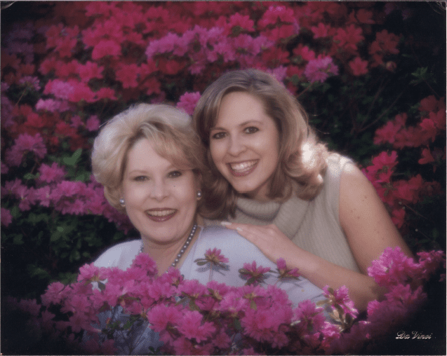 Diane McNulty with daughter Brynn Bagot Allday.