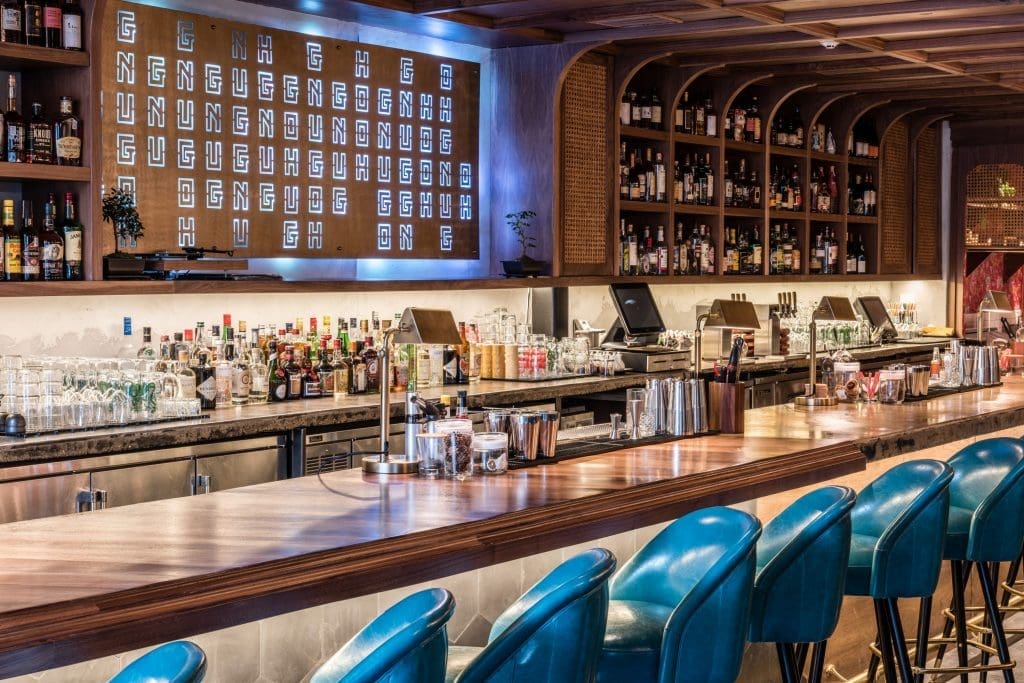 Gung Ho's bar