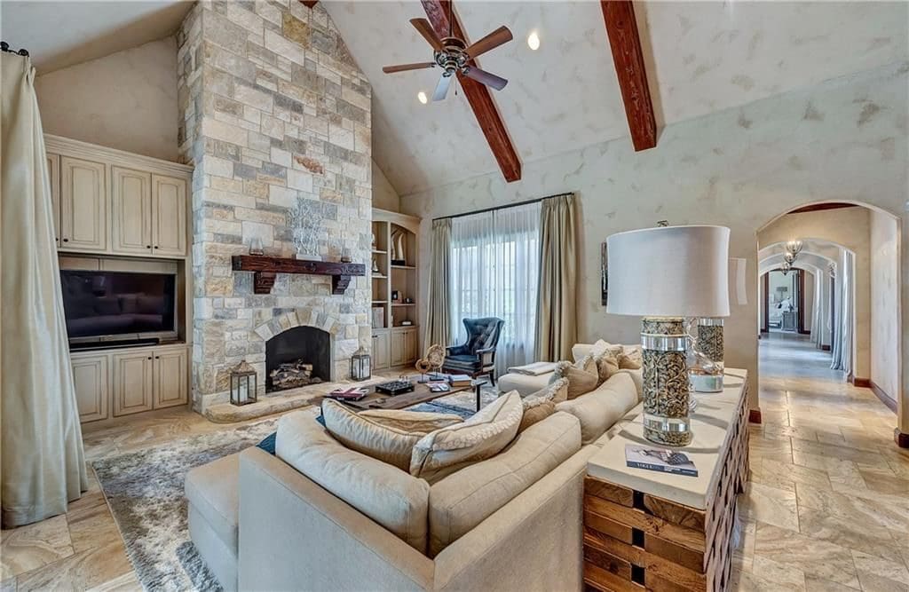 The home is 10,016-square-feet.