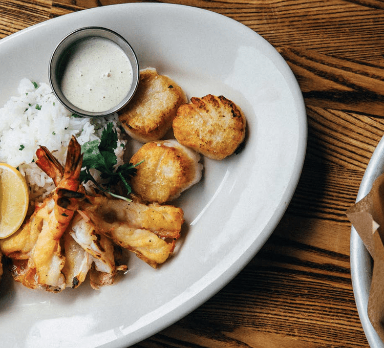 La Lucha's oysters, shrimp and crab will be Gulf Coast and Gulf Coast only. 