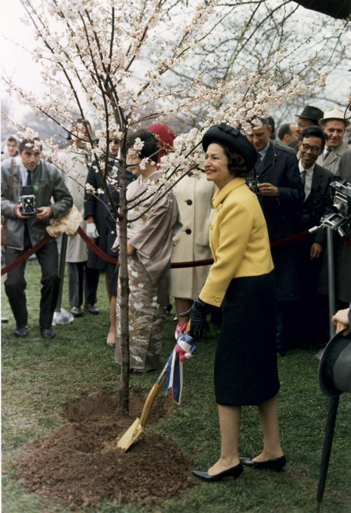 First Lady Bird Johnson launched a capital improvement project.