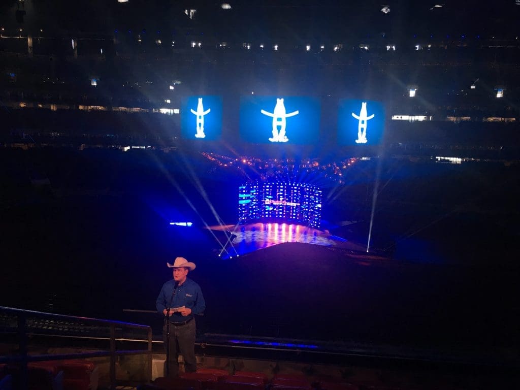 The new entertainment space features 600 lights, with over 400 on the stage alone. 